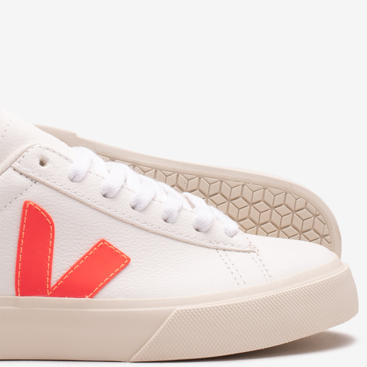 WMNS CAMPO CHROMEFREE LEATHER - White / Orange
