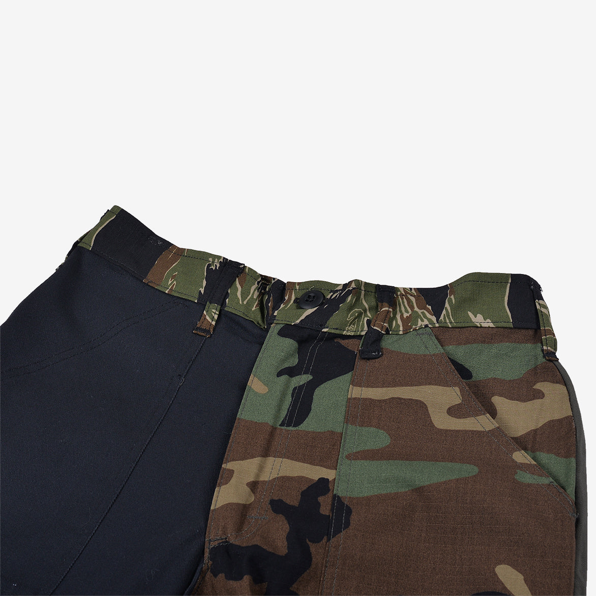 RECONSTRUCT TAPER FATIGUE PANT - NAVY / WOODLAND (2)