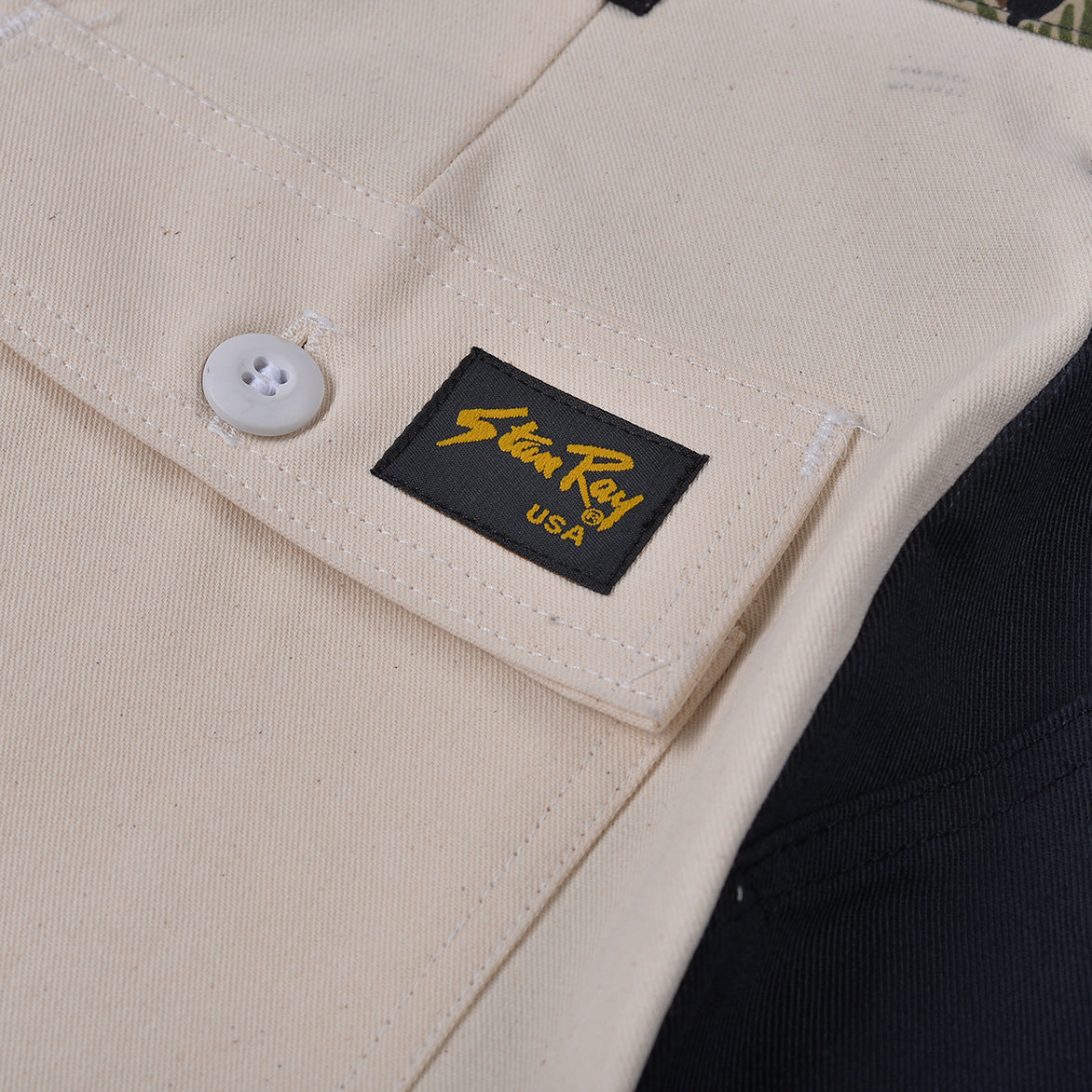 RECONSTRUCT TAPER FATIGUE PANT - NAVY / WOODLAND (2)