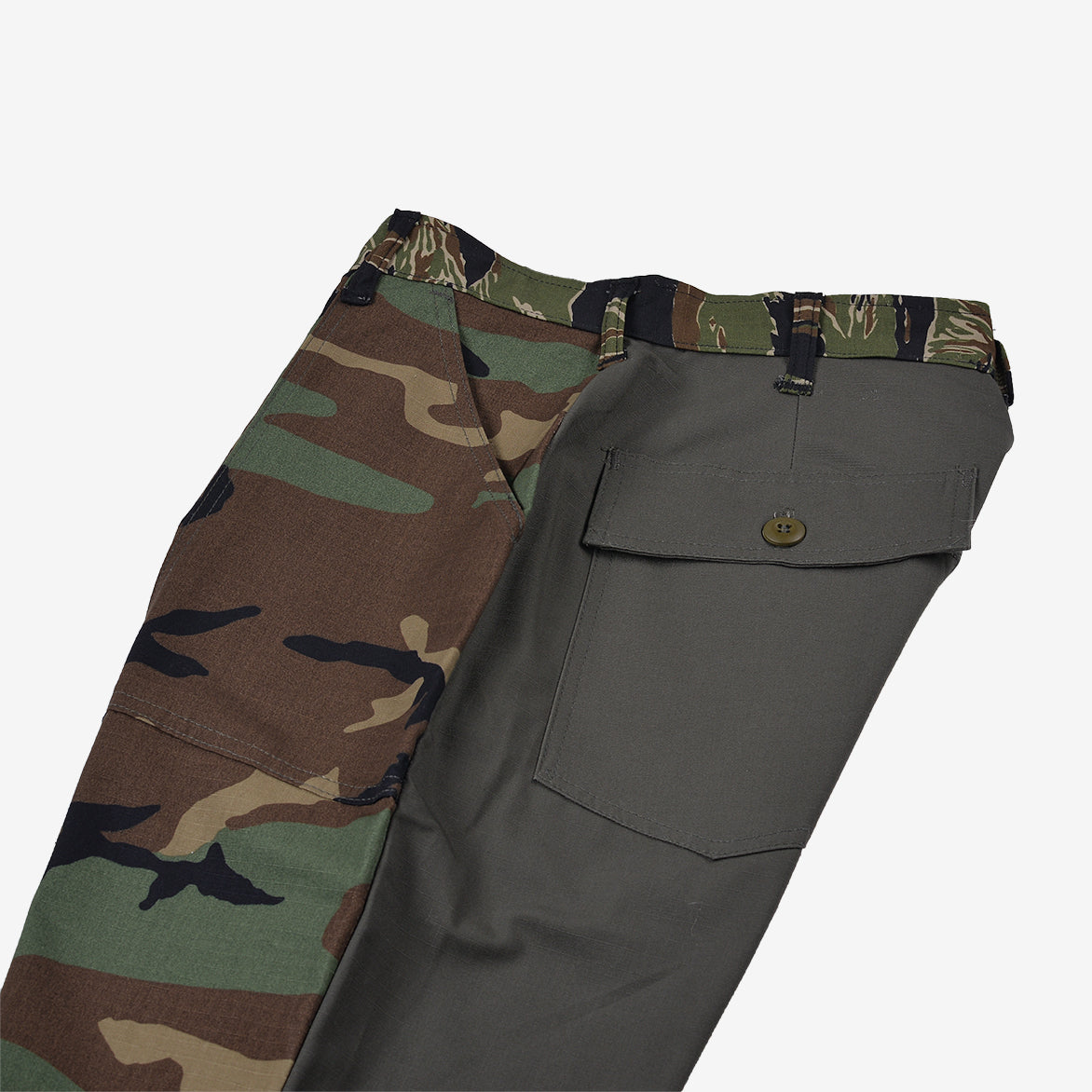 RECONSTRUCT TAPER FATIGUE PANT - NAVY / WOODLAND (2)