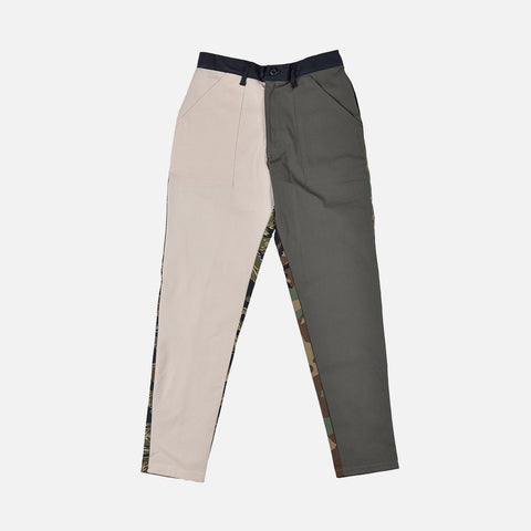 RECONSTRUCT TAPER FATIGUE PANT - NATURAL / OLIVE (5)