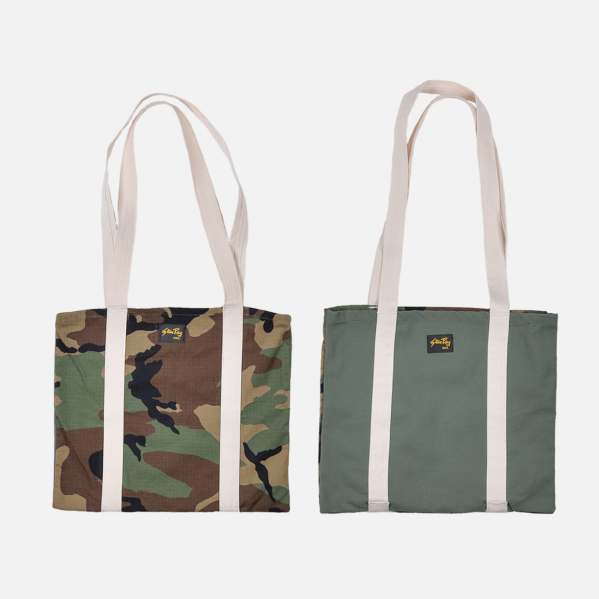 RECONSTRUCT TOTE - OLIVE / WOODLAND