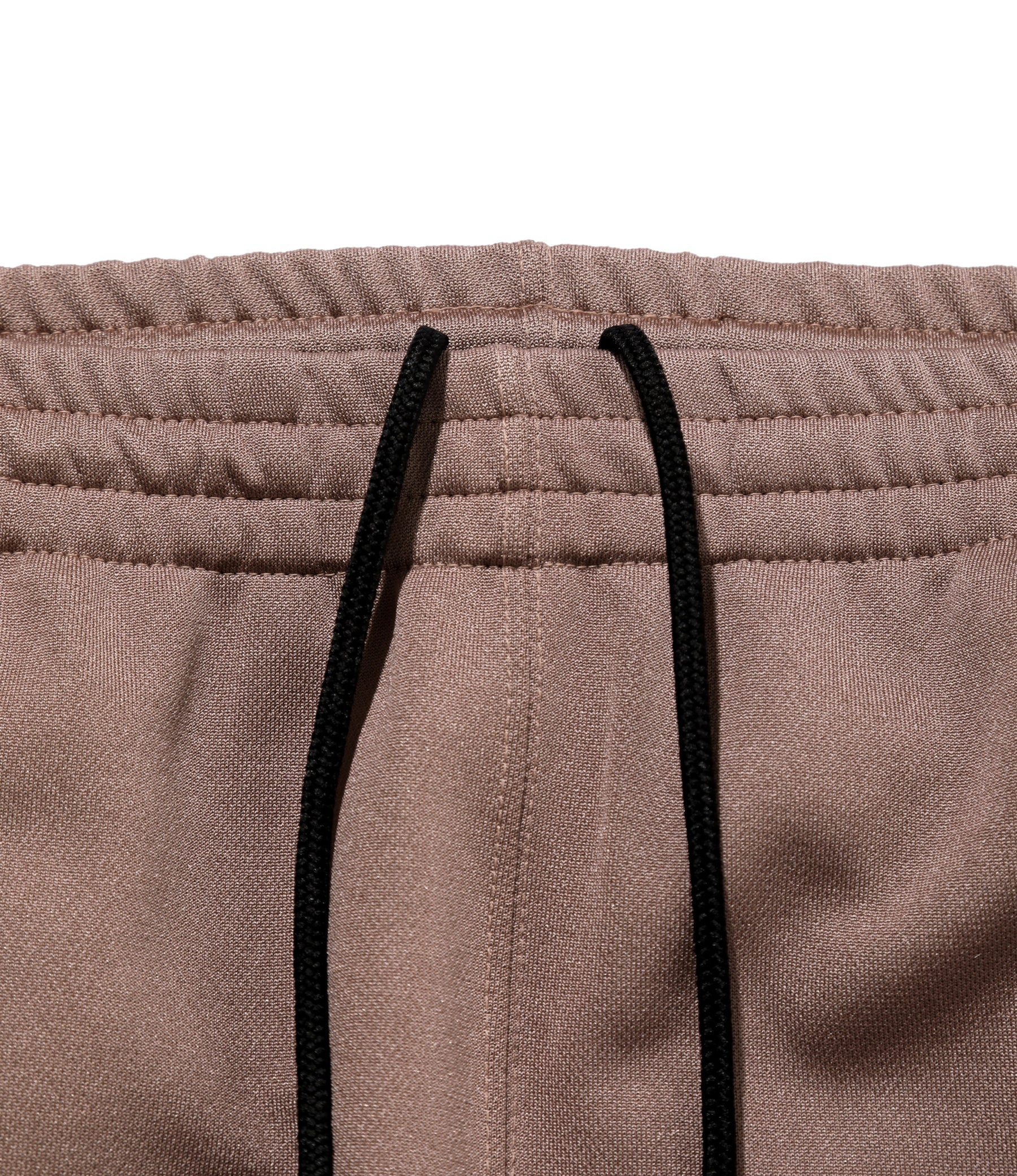 NARROW TRACK PANT POLY SMOOTH - TAUPE