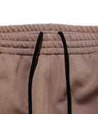 NARROW TRACK PANT POLY SMOOTH - TAUPE