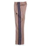 NARROW TRACK PANT POLY SMOOTH - TAUPE