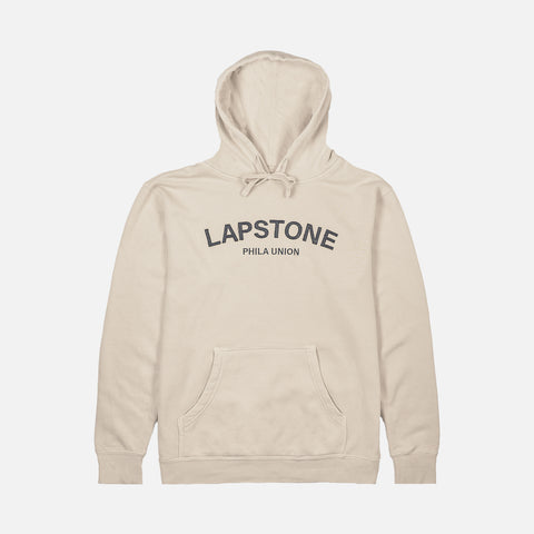 LH UNION DENIM "LAPSTONE" ARCH HOODIE - IVORY