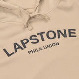 LH UNION DENIM "LAPSTONE" ARCH HOODIE - IVORY