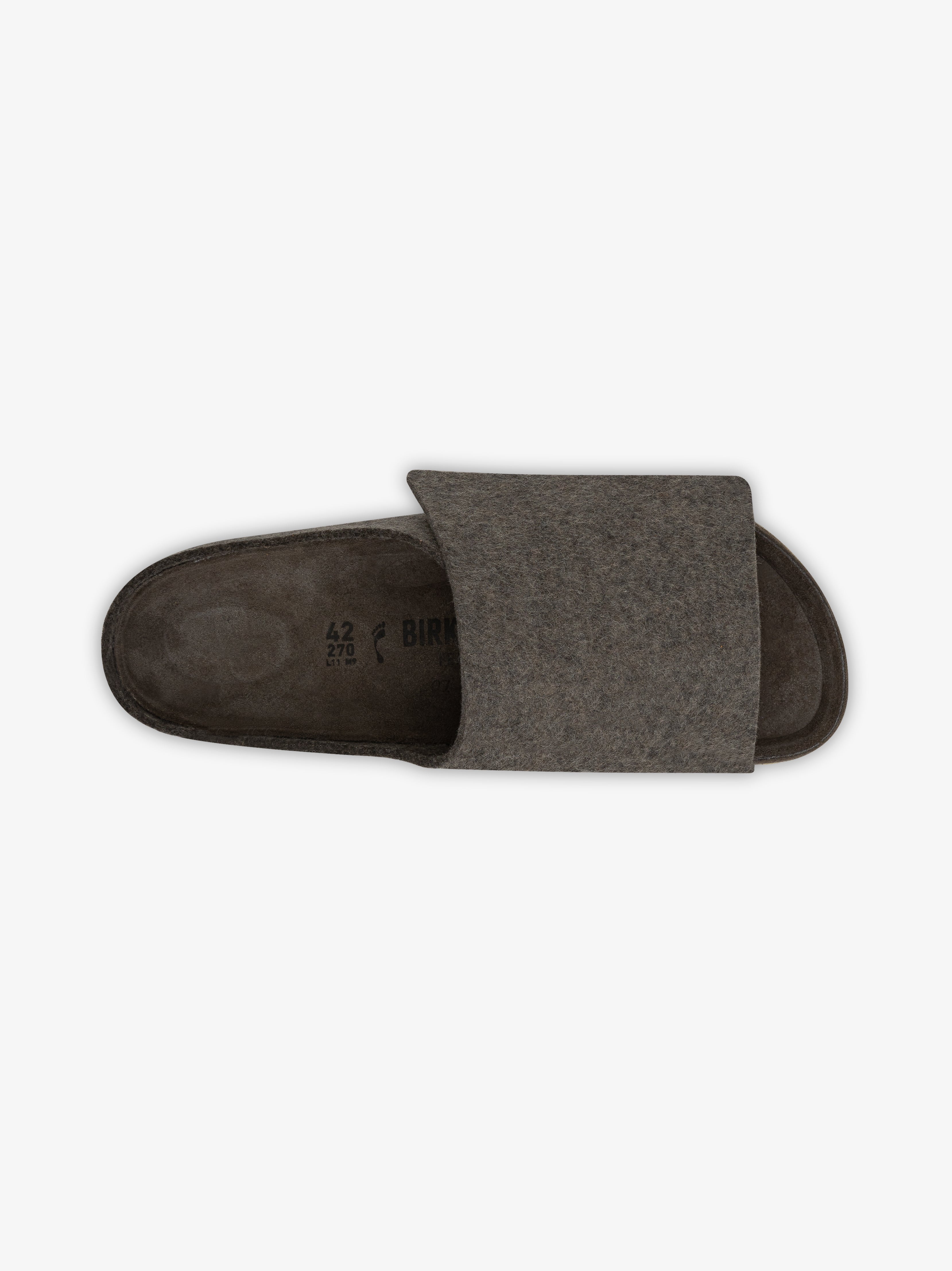 FOG X BIRKENSTOCK LOS FELIZ WOOL FELT - ASH MELANGE