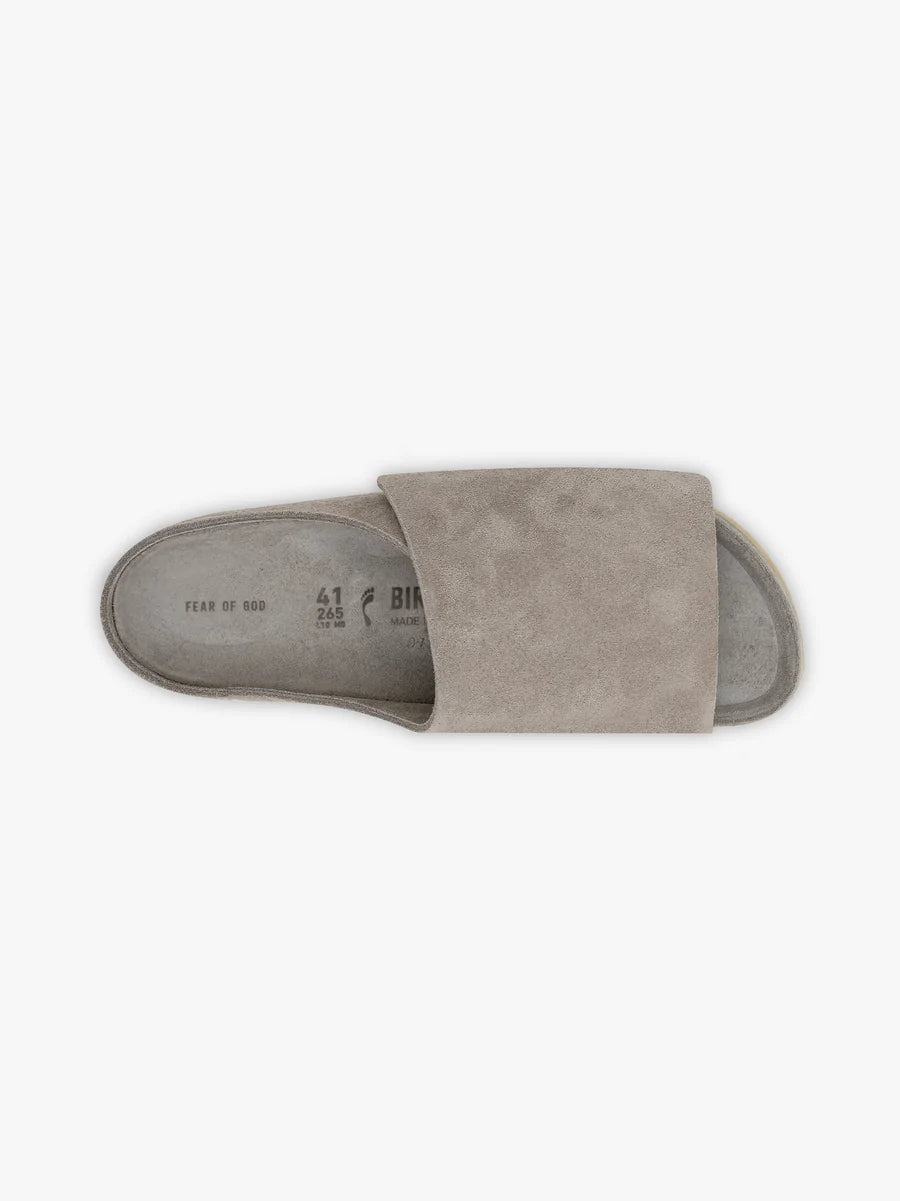 FOG X BIRKENSTOCK LOS FELIZ SUEDE - CEMENT