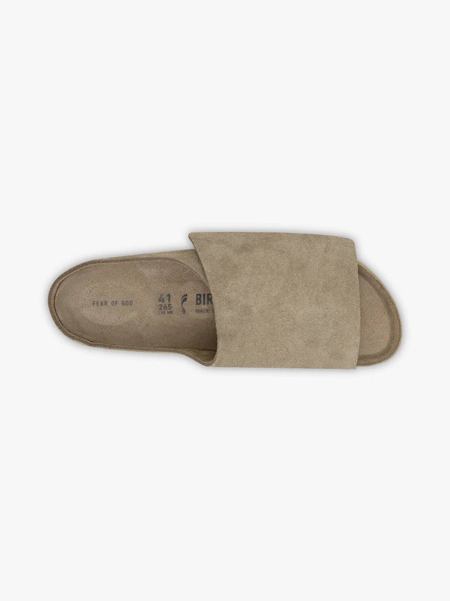 FOG X BIRKENSTOCK LOS FELIZ SUEDE - TAUPE