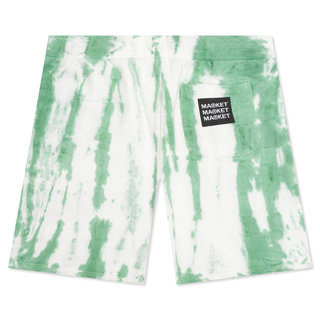 GROWTH MARKET TIE DYE SWEATSHORTS