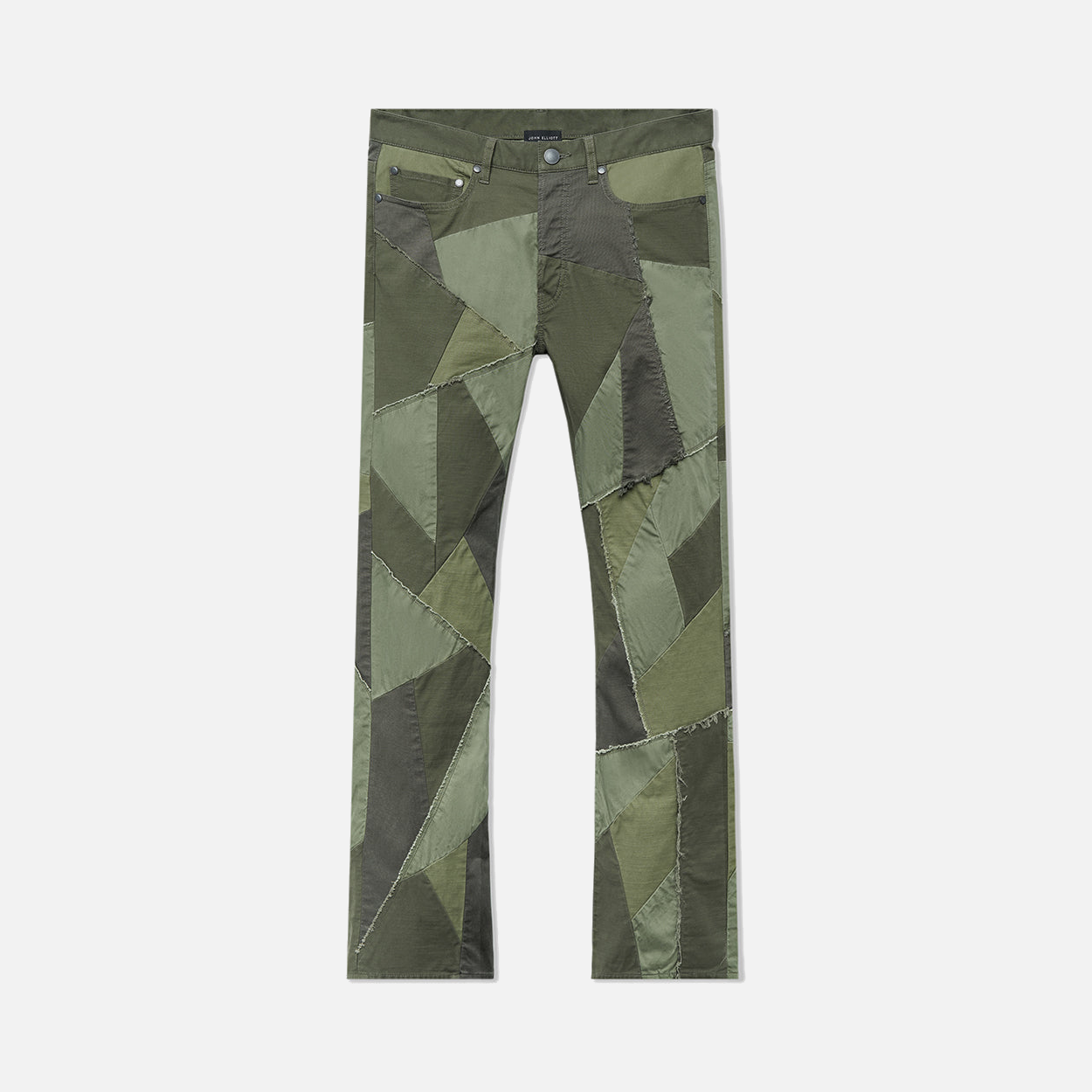PATCHWORK CARIBOU BOOTCUT - OLIVE – lapstoneandhammer.com