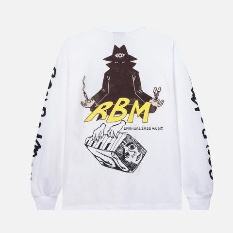 PIANO MEDITATION LS TEE - WHITE