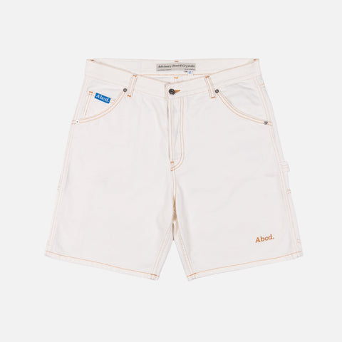 Abcd. Painter Short - WHITE