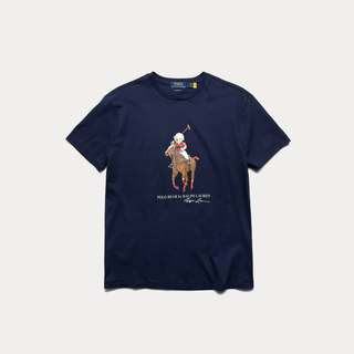 POLO BEAR T-SHIRT - NAVY
