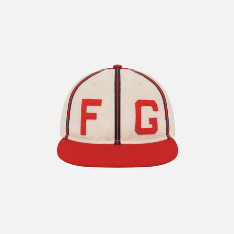 NEW ERA X FOG KANSAS CITY MONARCHS CAP - CREAM / RED