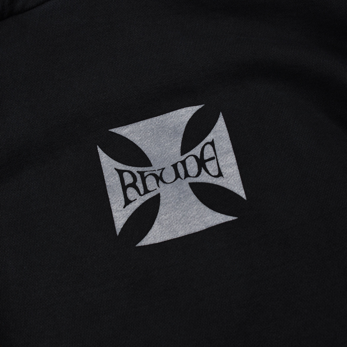 CLASIC CHECKER HOODIE - BLACK