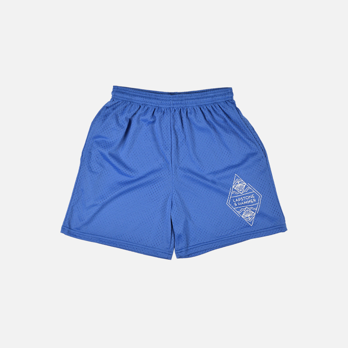 DIAMOND MESH SHORT - ROYAL / WHITE