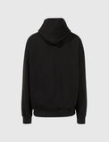 NUMBERS LOGO HOODIE - BLACK