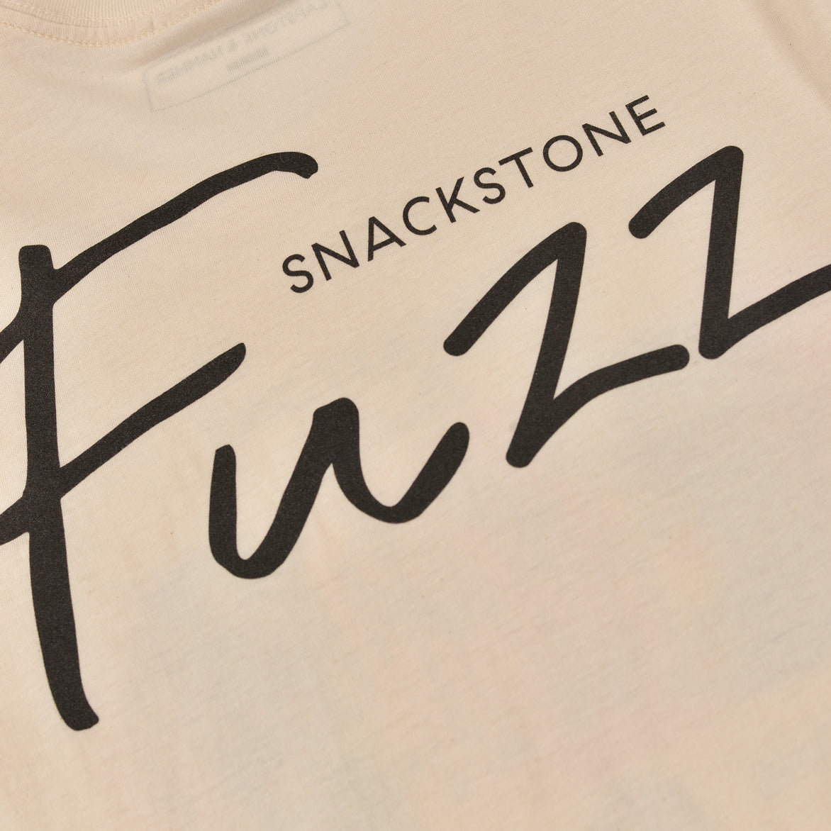 CAMUNA CELLARS X LAPSTONE SNACKSTONE FUZZ TEE - NATURAL