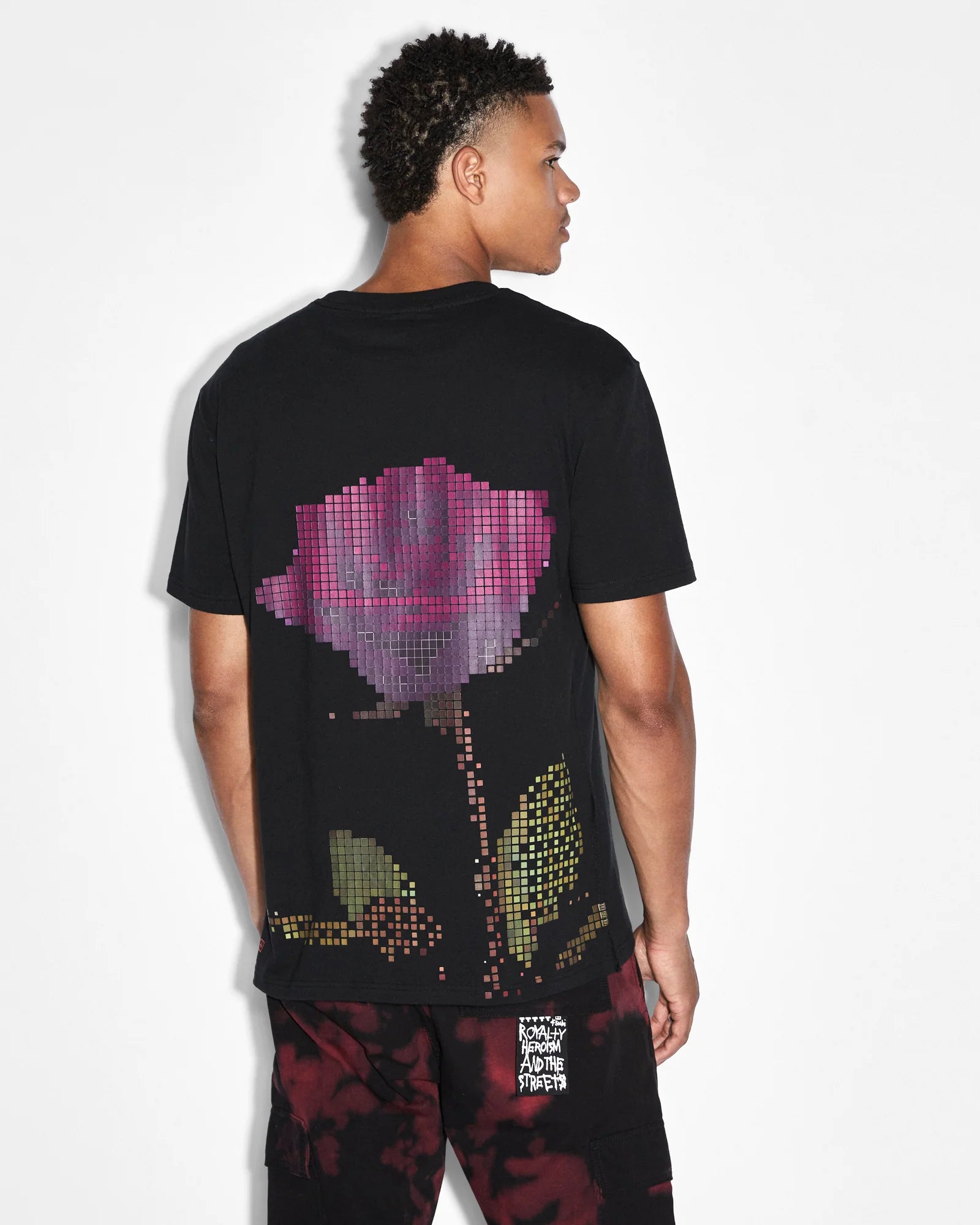 PIXEL KASH SS TEE - BLACK