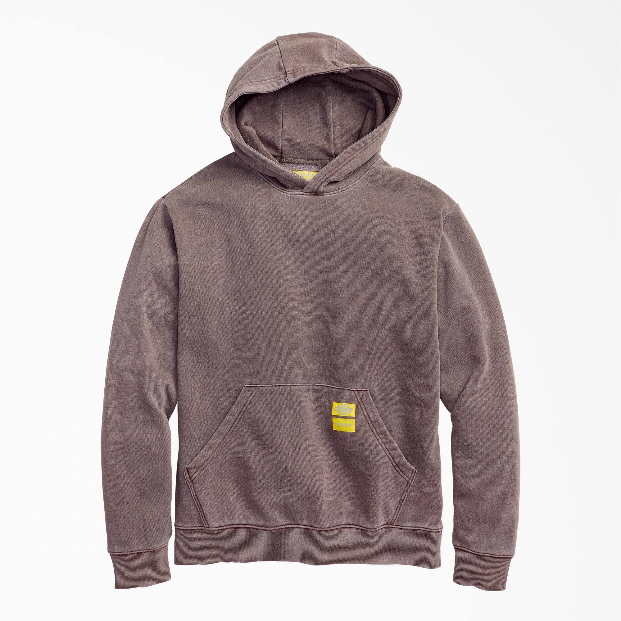 NYS X DICKIES 'SUN-DYED IN TEXAS' GRAPHIC FLEECE HOODIE - TIMBER