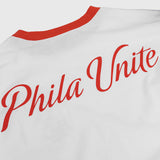 ERIC EMANUEL X 76ERS RINGER TEE - WHITE / RED