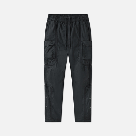 VINTAGE FRAME CARGO PANTS - BLACK