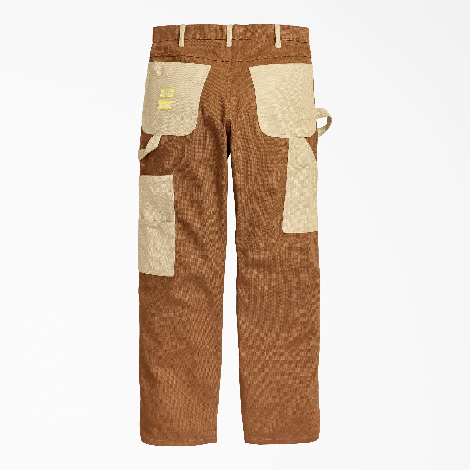 NYS X DICKIES 'SUN-DYED IN TEXAS' DUCK UTILITY PAINTER PANT - DESERT SAND
