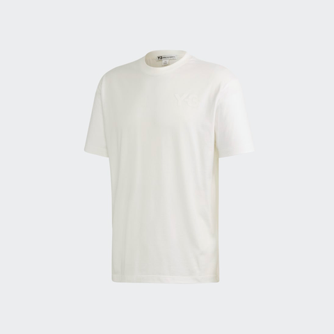 CLASSIC CHEST LOGO TEE - WHITE