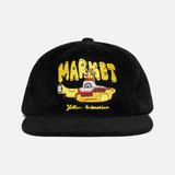 YELLOW SUBMARINE 5 PANEL HAT - BLACK