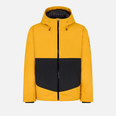 COMPOUND X SAVE THE DUCK HOODED ALVARO PARKA - GOLDEN / BLACK