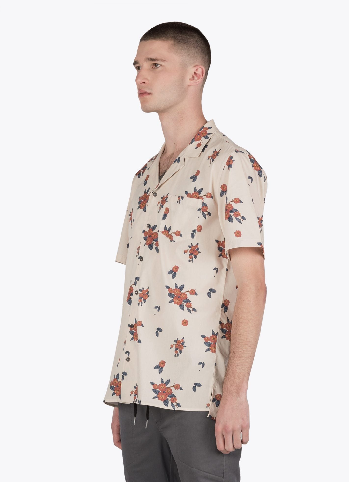 GALLARDIA SS SHIRT - NATURAL