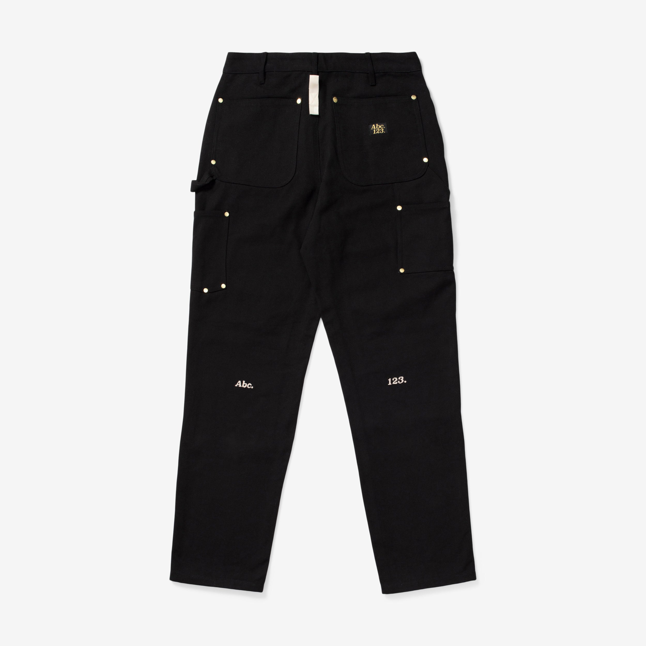 ABC DOUBLE KNEE PANT - ANTHRACITE BLACK
