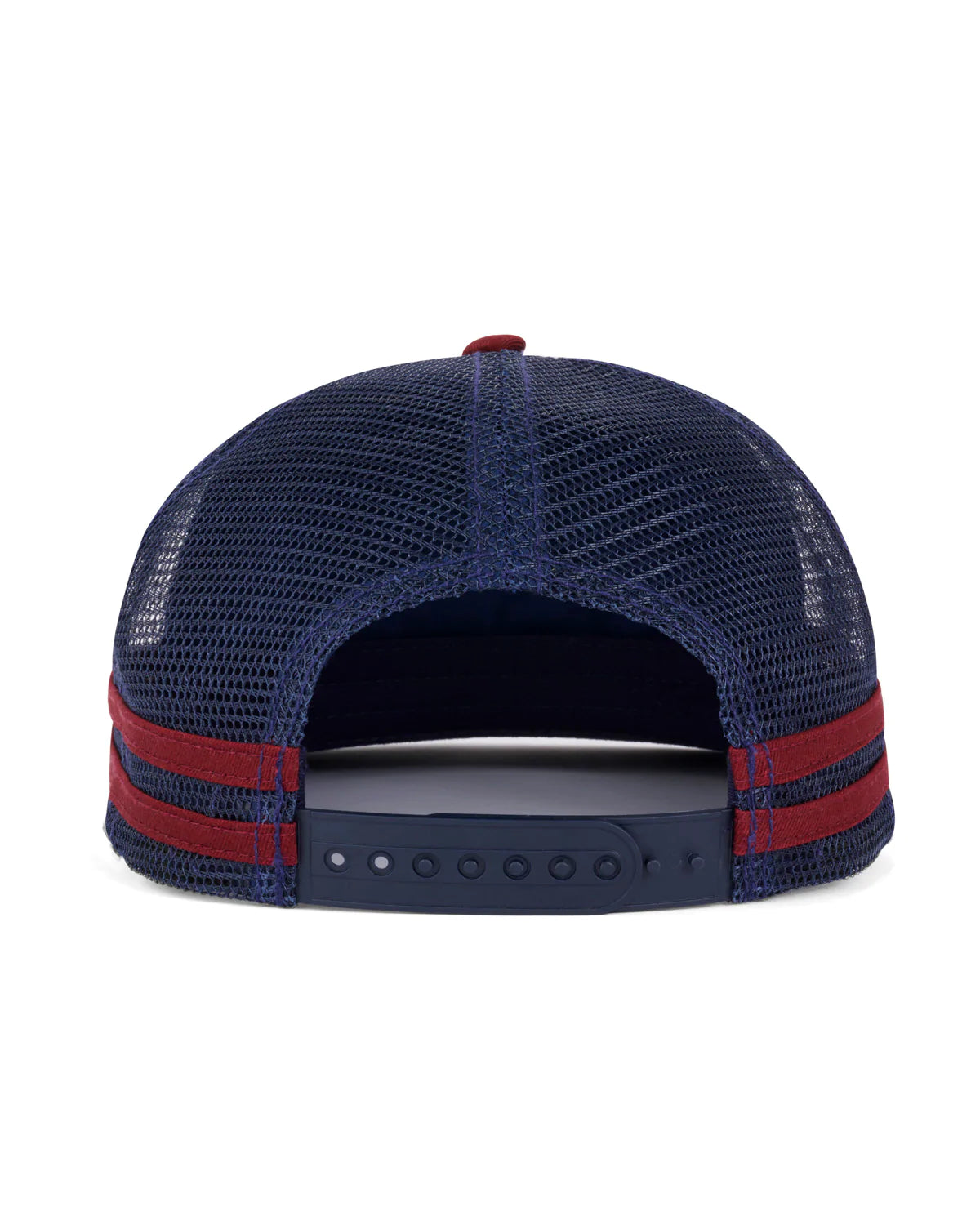 LOGOHEAD 5 PANEL TRUCKER CAP - NAVY