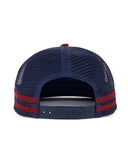 LOGOHEAD 5 PANEL TRUCKER CAP - NAVY