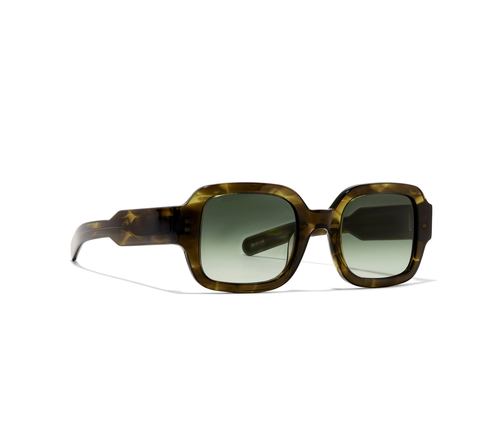 TISHKOFF - OLIVE HORN / OLIVE GRADIENT LENS