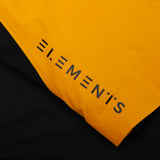 COMPOUND X SAVE THE DUCK ATTICUS LONG HOODED JACKET - GOLDEN / BLACK