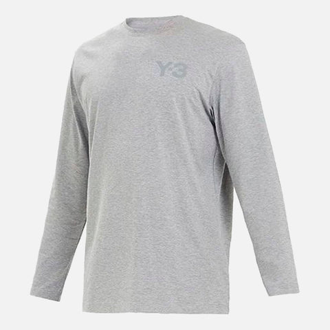 Classic LS Tee - Heather Grey