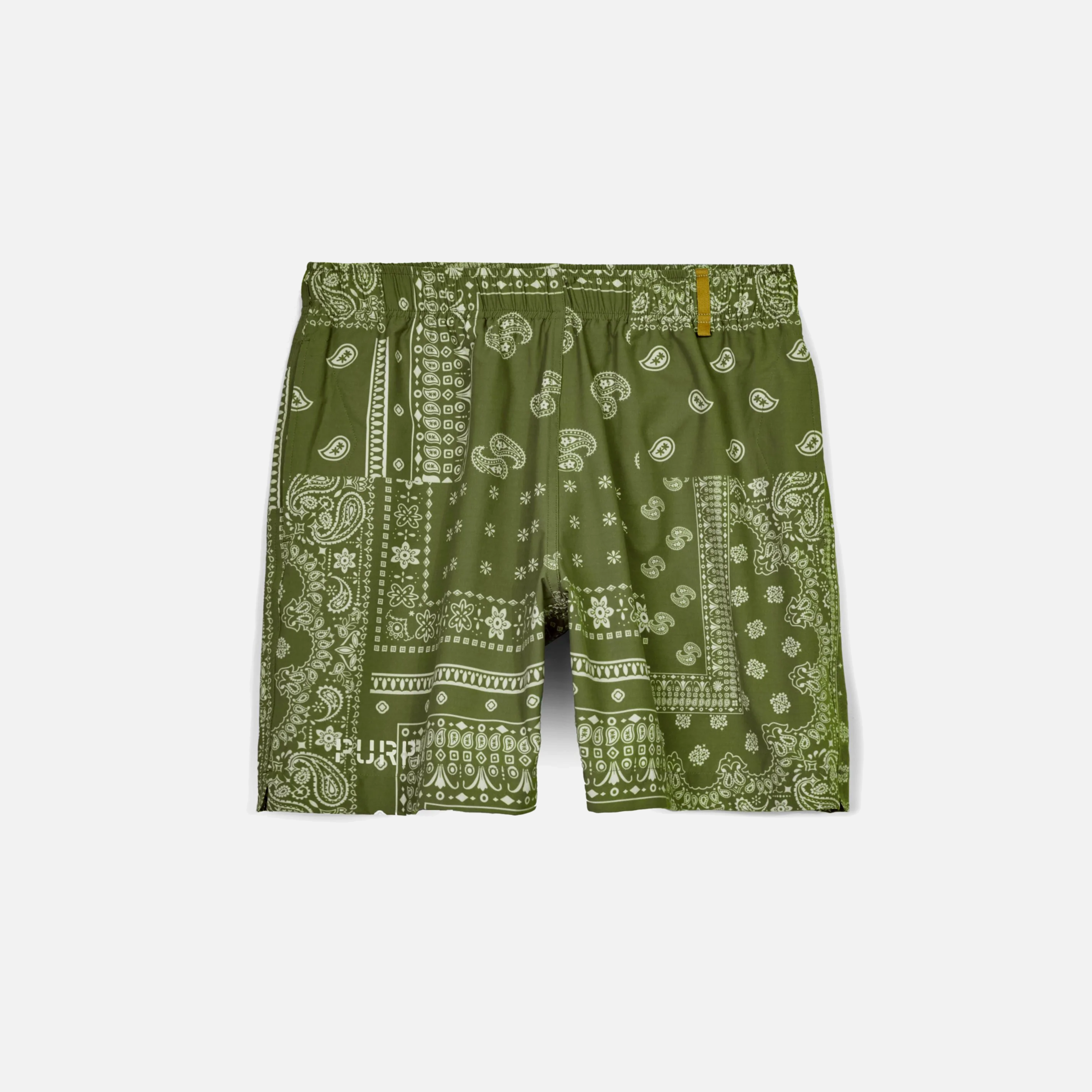 P504 ALL-AROUND SHORT - MILITARY PAISLEY