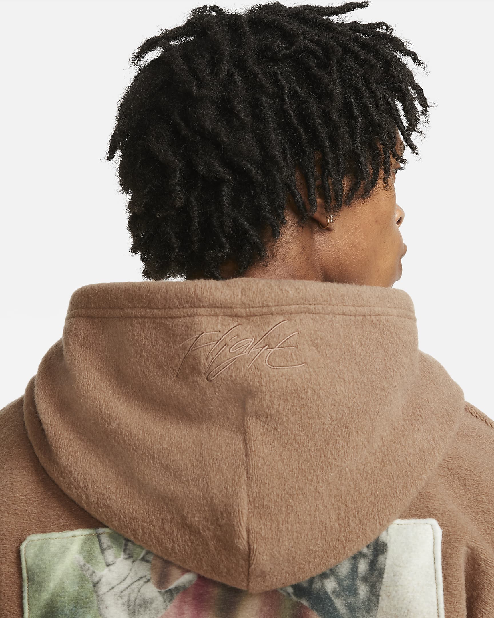 Jordan deals fur hoodie