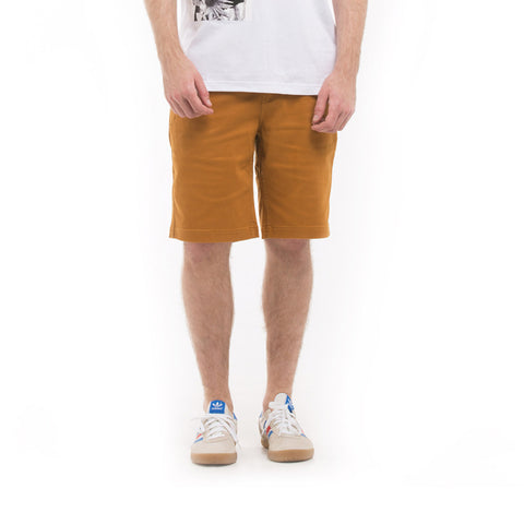 KAVIN-SHORTS- WOVEN RUST