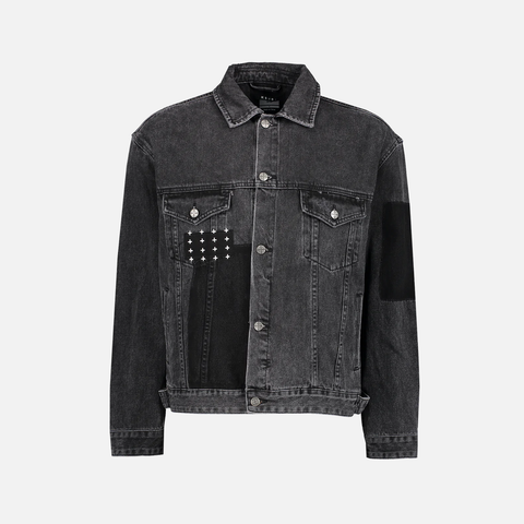 OH G JACKET COPY PASTE TRASHED - BLACK