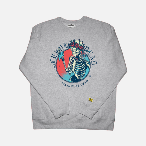MELTING BOLT CREW - Grey