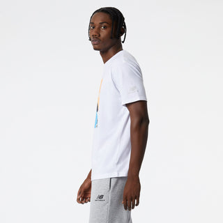 NB Essentials Celebrate Run Tee - WHITE