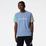 NB Essentials  Short Sleeve Tee - NAVY HEATHER