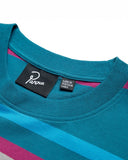 STRIPEYS T-SHIRT - TEAL