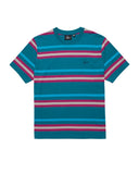 STRIPEYS T-SHIRT - TEAL