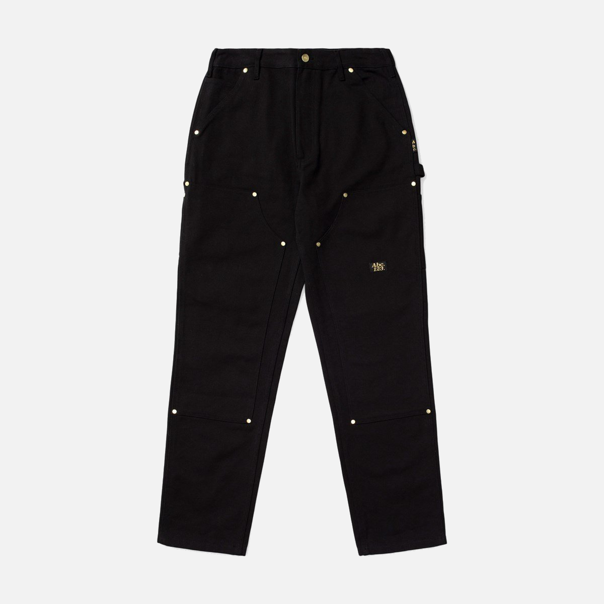 ABC DOUBLE KNEE PANT - ANTHRACITE BLACK
