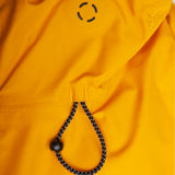 COMPOUND X SAVE THE DUCK ATTICUS LONG HOODED JACKET - GOLDEN / BLACK